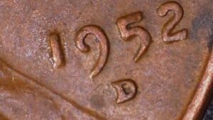 Cent-Lincoln Wheat-D-1952-0159135